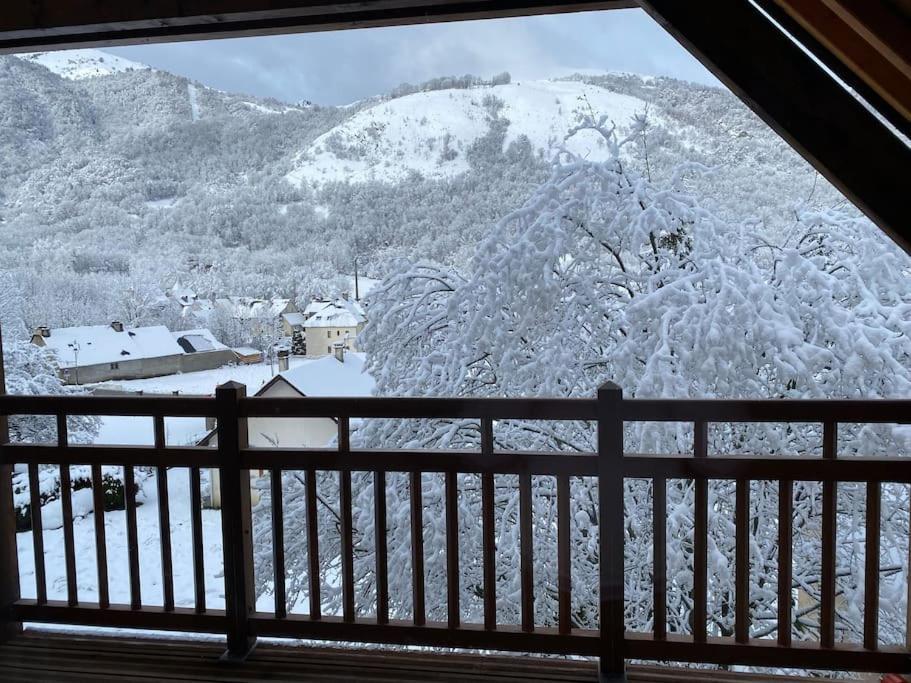 Charmant T4 Duplex Vue Montagne Loudenvielle Exterior photo