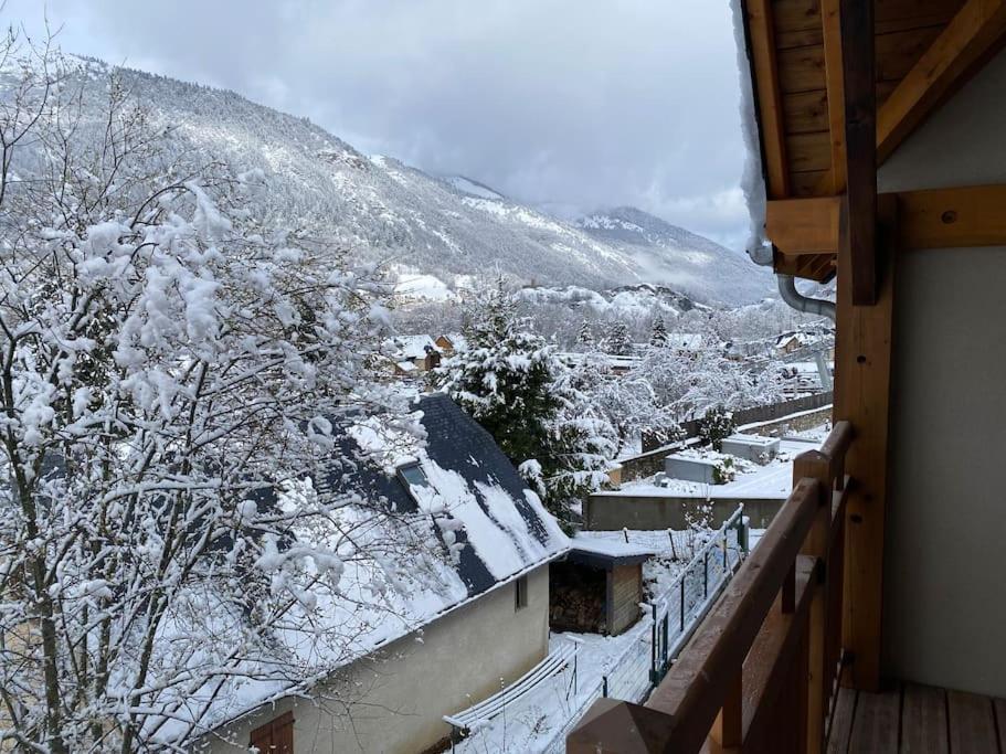 Charmant T4 Duplex Vue Montagne Loudenvielle Exterior photo